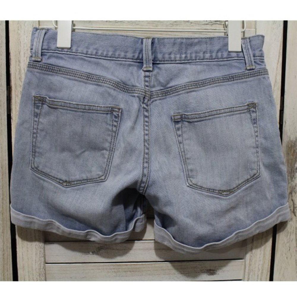 GAP sexy boyfriend destructed lowrise denim shorts(997) - Picture 7 of 10
